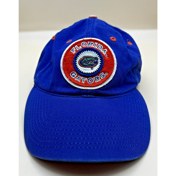 Vintage Florida Gators Adjustable Hat Logo Blue Drew Pearson Swamp - Picture 1 of 4